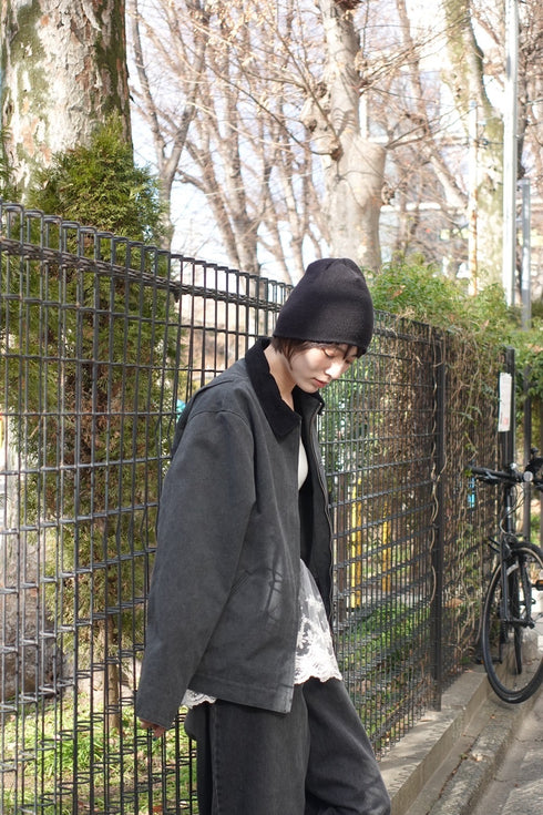 バイカラールーズブルゾン